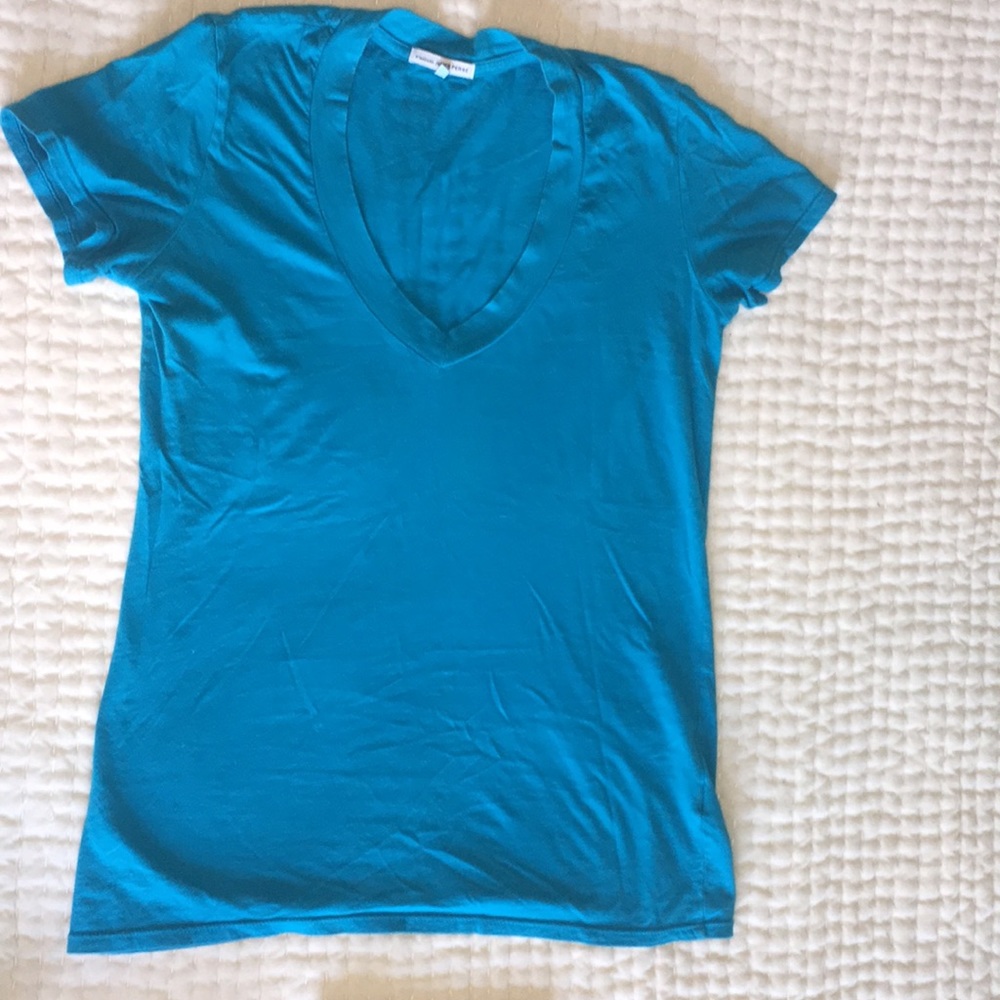 James Peres tee, blue size 2
